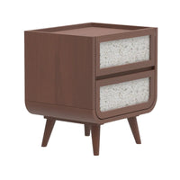 Oxy - Two Drawer Bedside Table