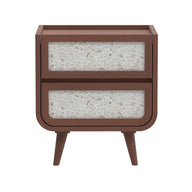 Oxy - Two Drawer Bedside Table