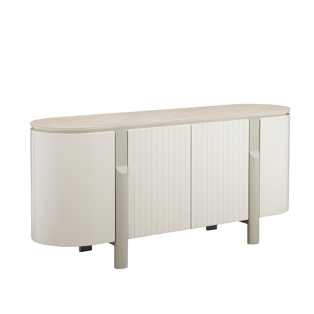 Athena - Large Sideboard (Matt Cream)