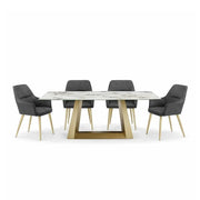 Palermo Dining Table and 4 Chairs