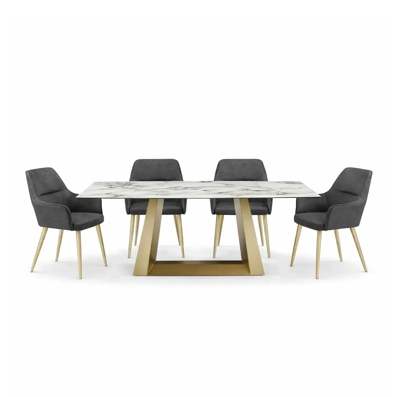 Palermo Dining Table and 4 Chairs