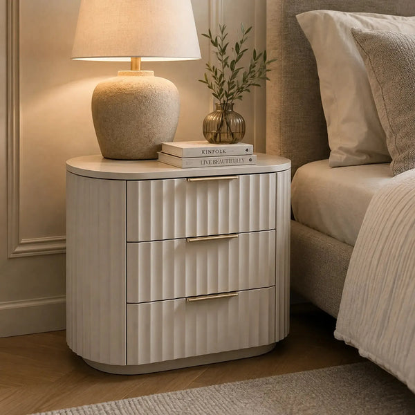 Paxton - 3 Drawer Bedside