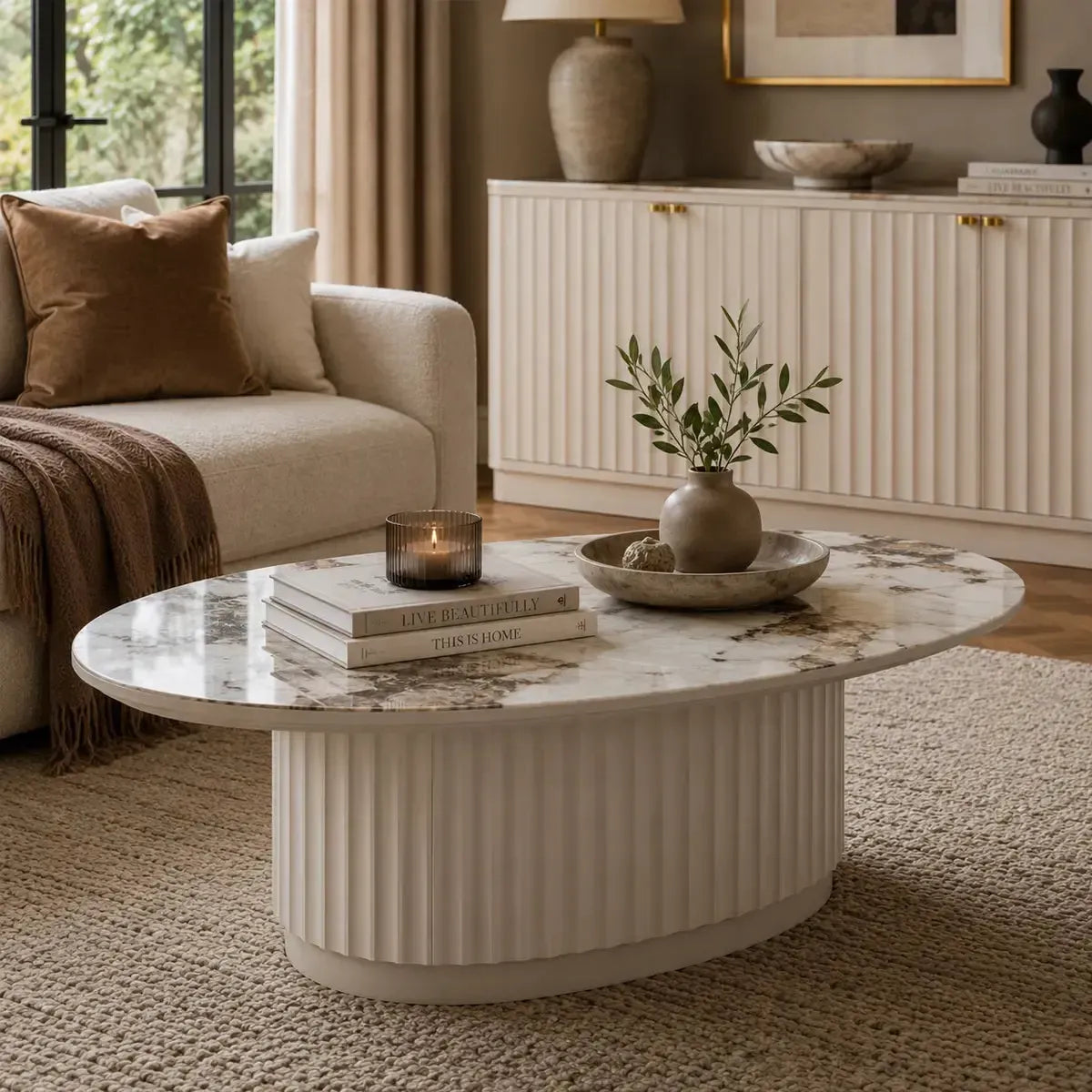 Paxton - Oval Coffee Table