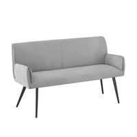 Petra Bench Dining - Light Grey