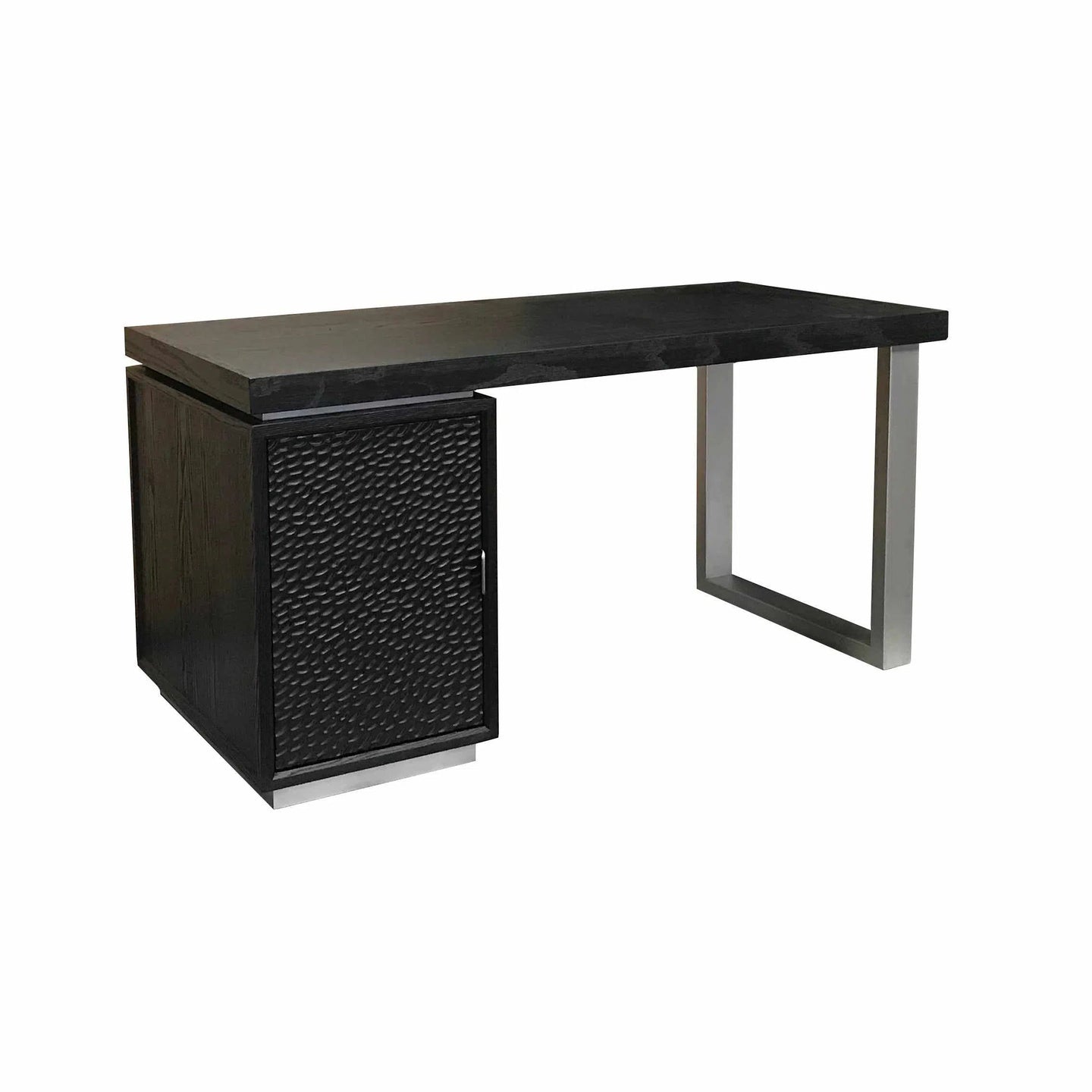 Phantom Black - Desk with Glass Top