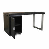 Phantom Black - Desk with Glass Top