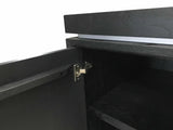 Phantom Black - Desk with Glass Top