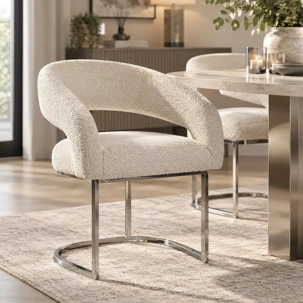 Phoebe - Dining Chair (Cream)