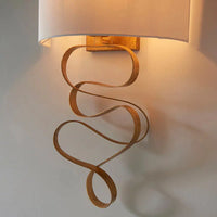 Pierre - Wall Light With Ivory Shade