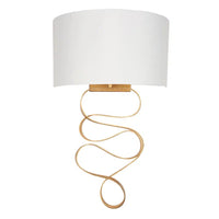 Pierre - Wall Light With Ivory Shade