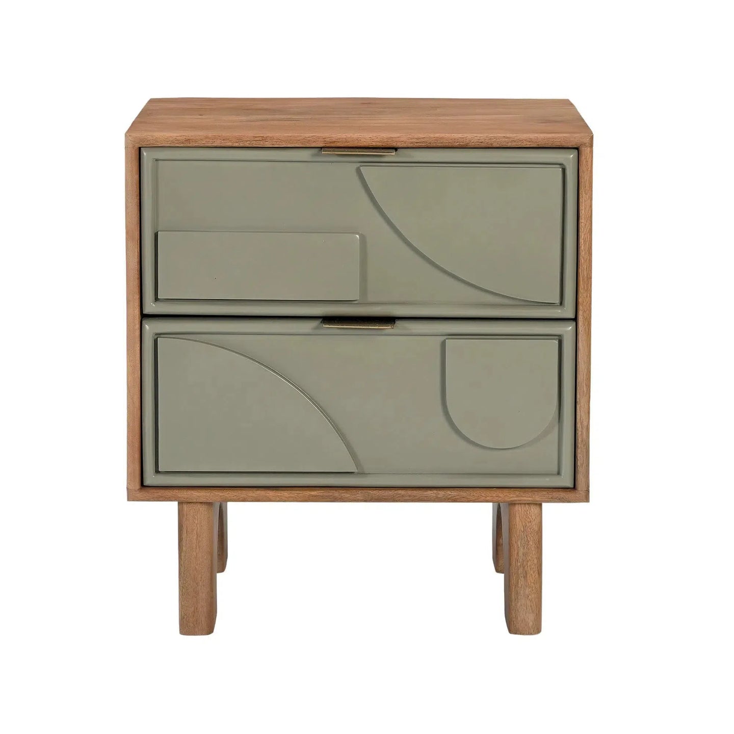 Pixel - Two Drawer Bedside Table