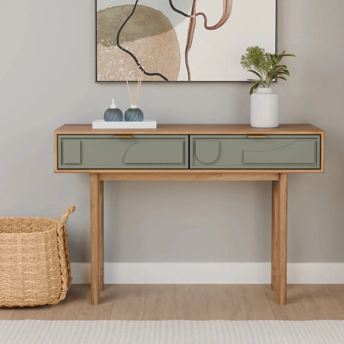 Pixel - Two Drawer Console Table