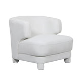 Portland - White Accent Chair