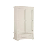 Provence - 2 Door Wardrobe with Drawer - Cream