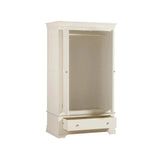 Provence - 2 Door Wardrobe with Drawer - Cream