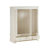 Provence - 3 Door 2 Drawer Wardrobe - Cream