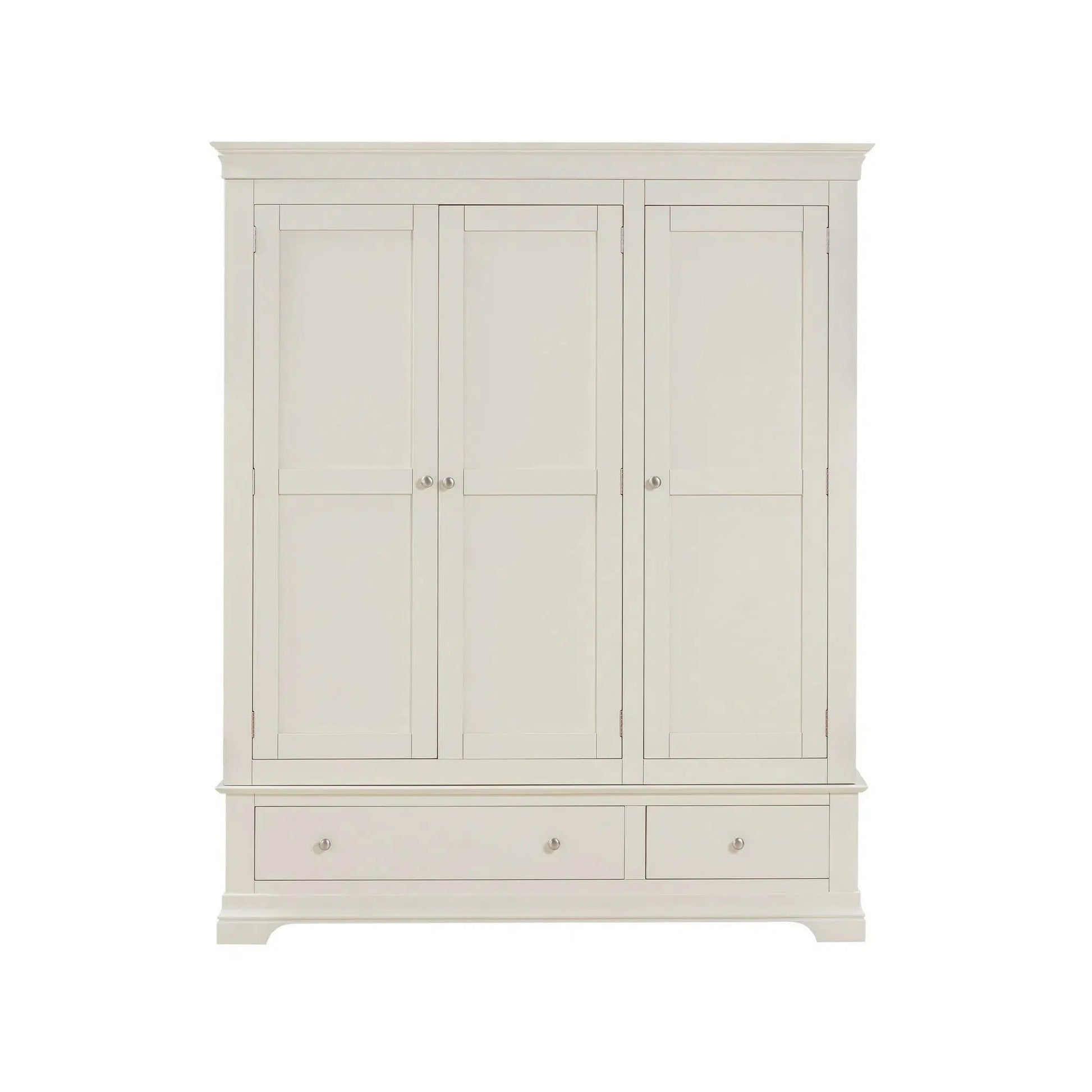 Provence - 3 Door 2 Drawer Wardrobe - Cream