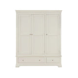 Provence - 3 Door 2 Drawer Wardrobe - Cream