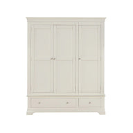 Provence - 3 Door 2 Drawer Wardrobe - Cream