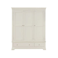 Provence - 3 Door 2 Drawer Wardrobe - Cream