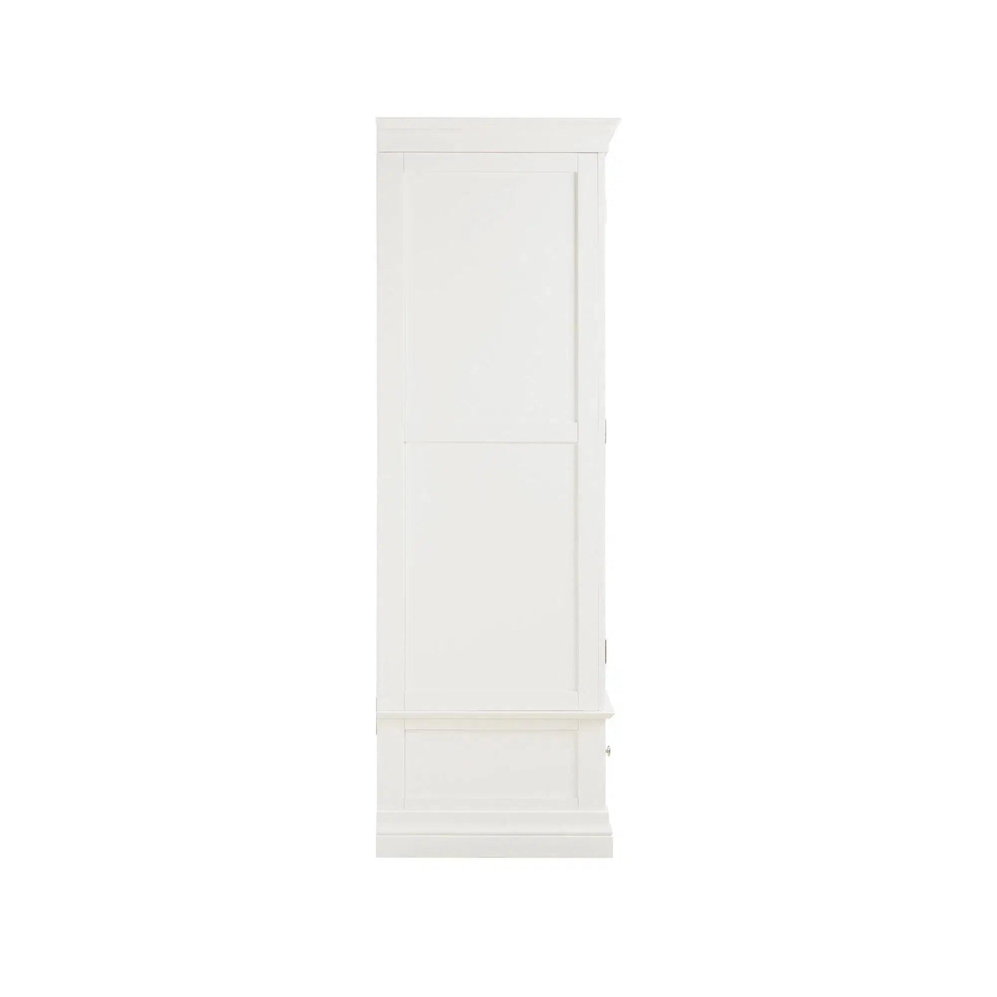 Provence - 3 Door 2 Drawer Wardrobe - White