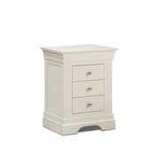 Provence - 3 Drawer Bedside - Cream