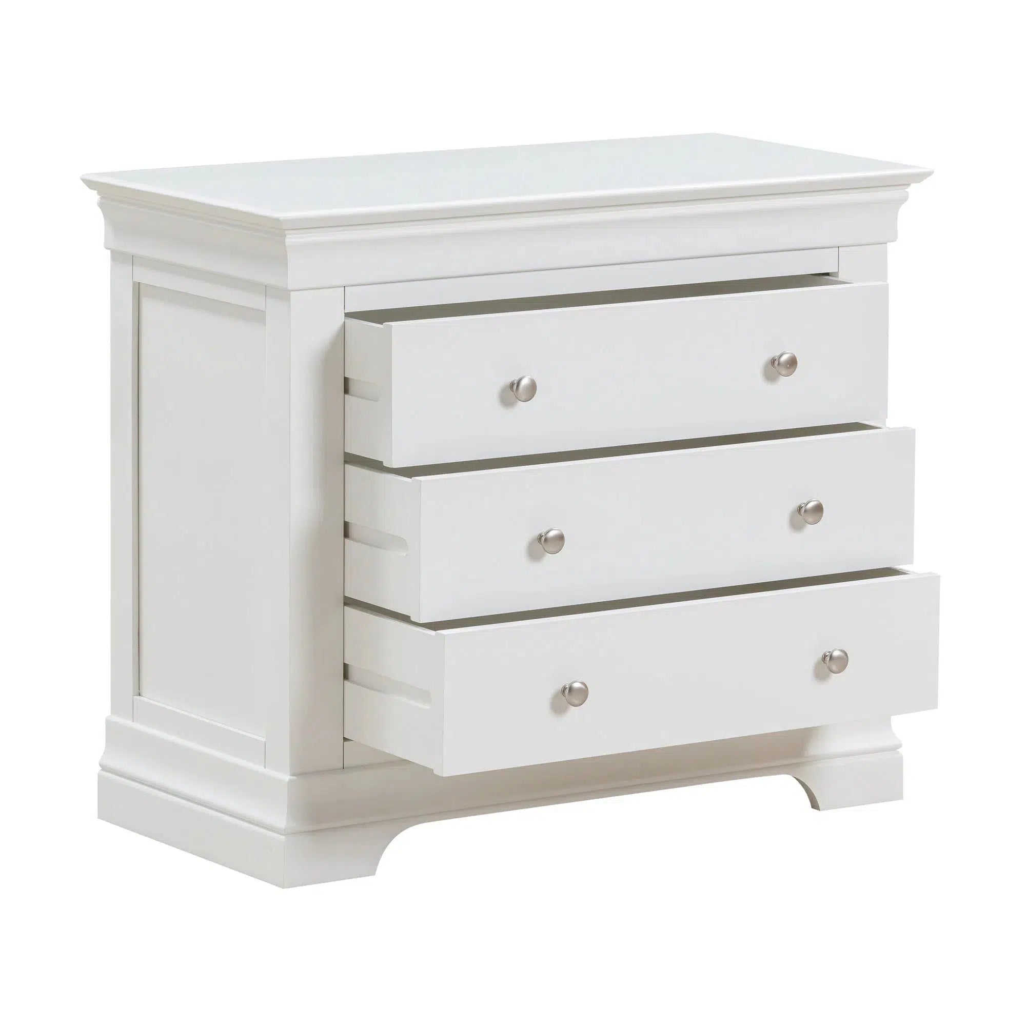 Provence - 3 Drawer Chest - White