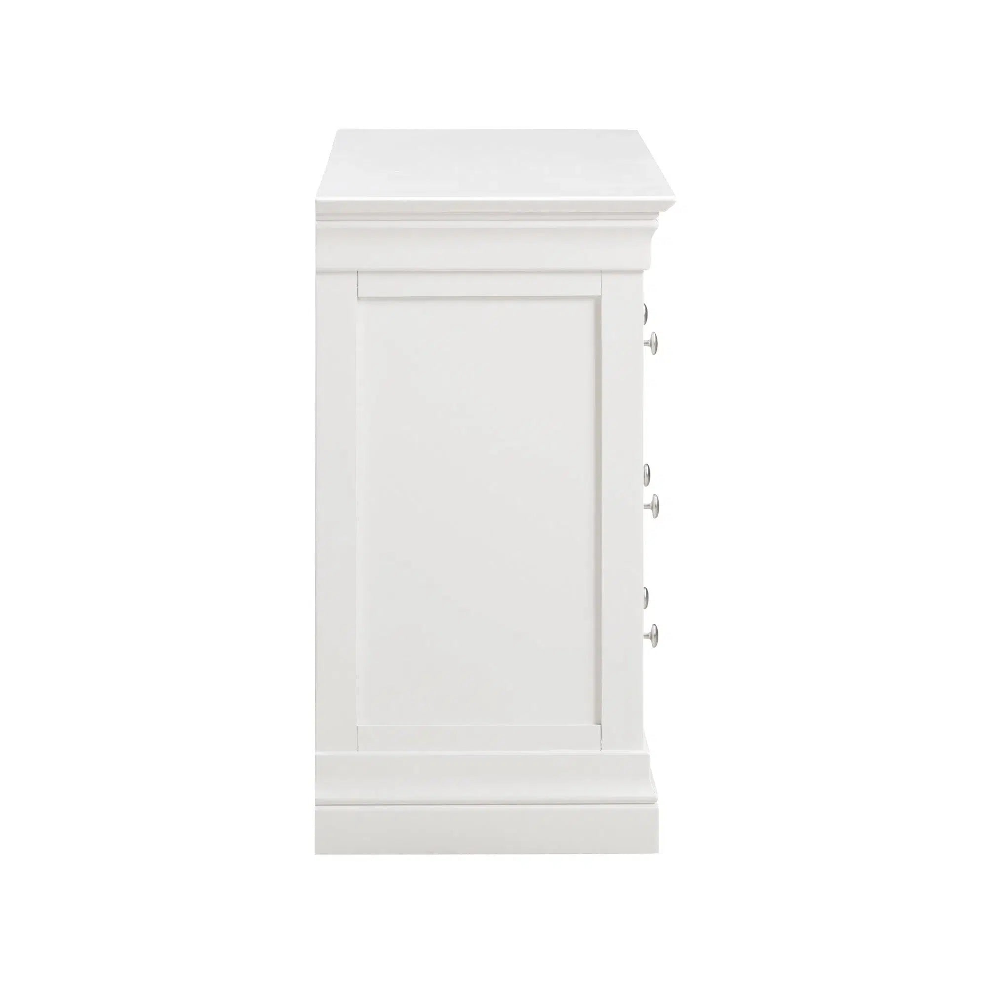 Provence - 3 Over 4 Drawer Chest - White