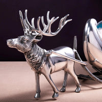 Reindeer and Sleigh Bottle Holder