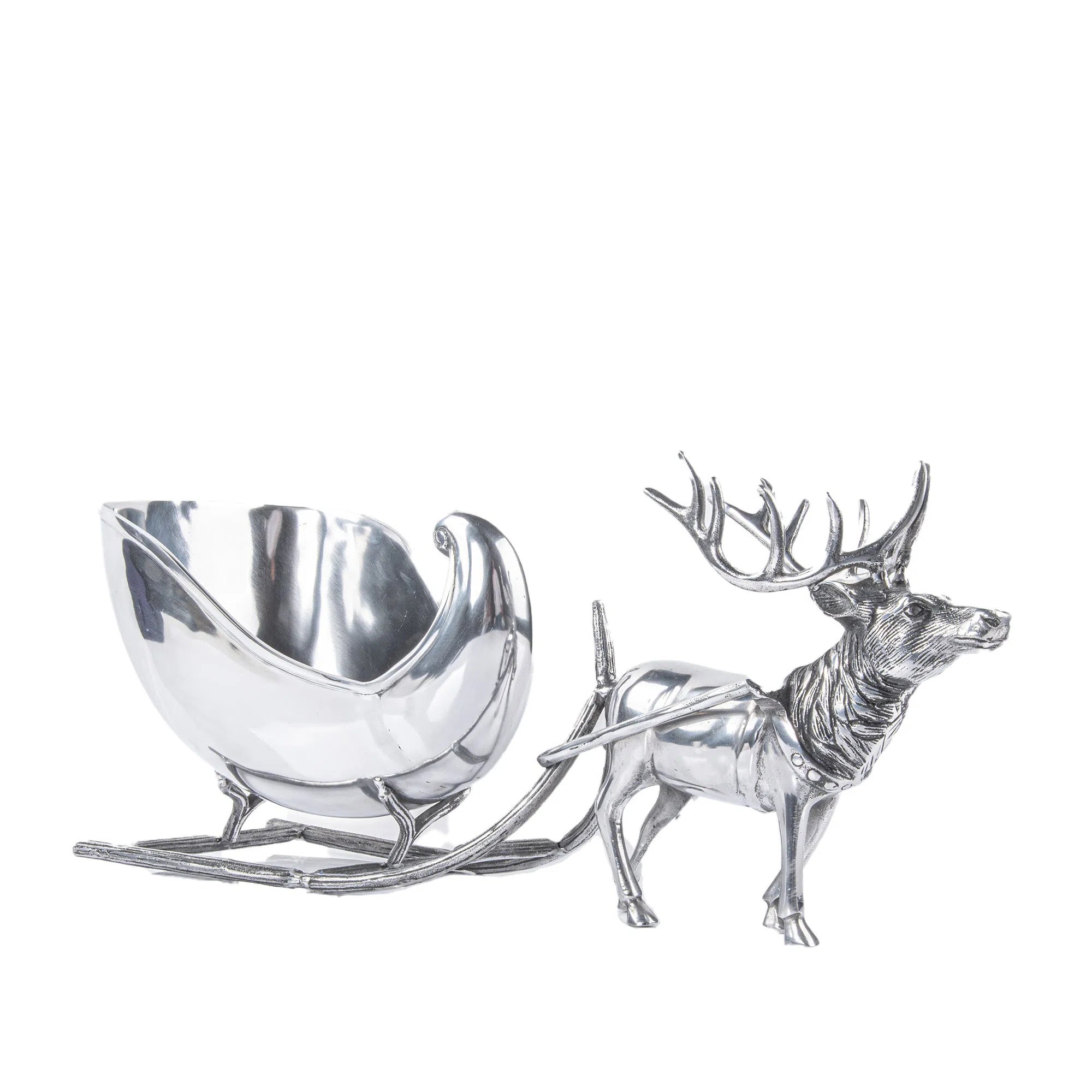 Reindeer and Sleigh Bottle Holder