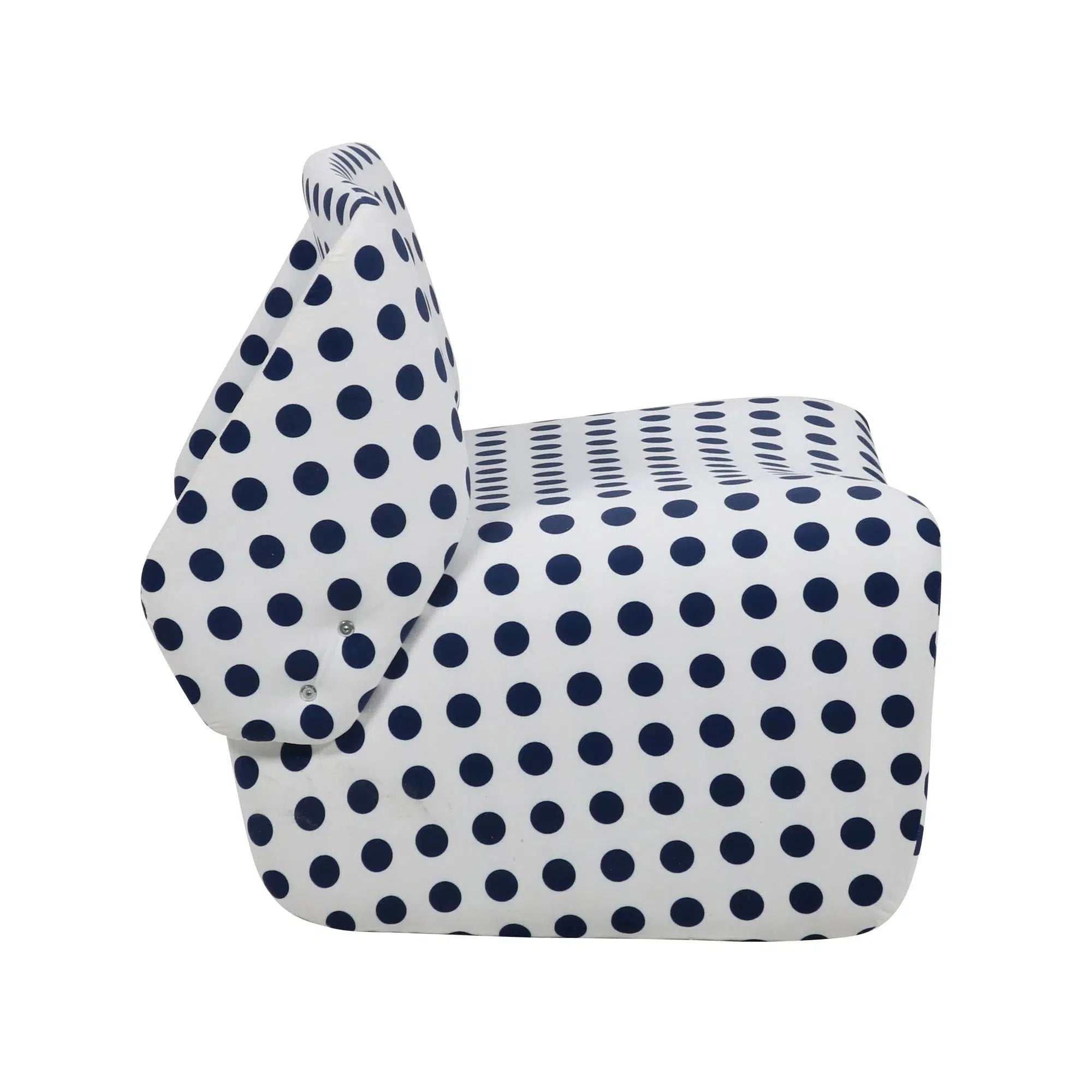 Reynolds - Blue Polka Dot Accent Chair