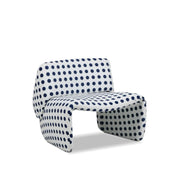 Reynolds - Blue Polka Dot Accent Chair