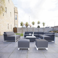 Riviera Outdoor Garden Set 10 - Dark Grey