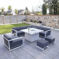 Riviera Outdoor Garden Set 11 - Dark Grey