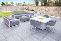 Riviera Outdoor Garden Set 12 - Light Grey