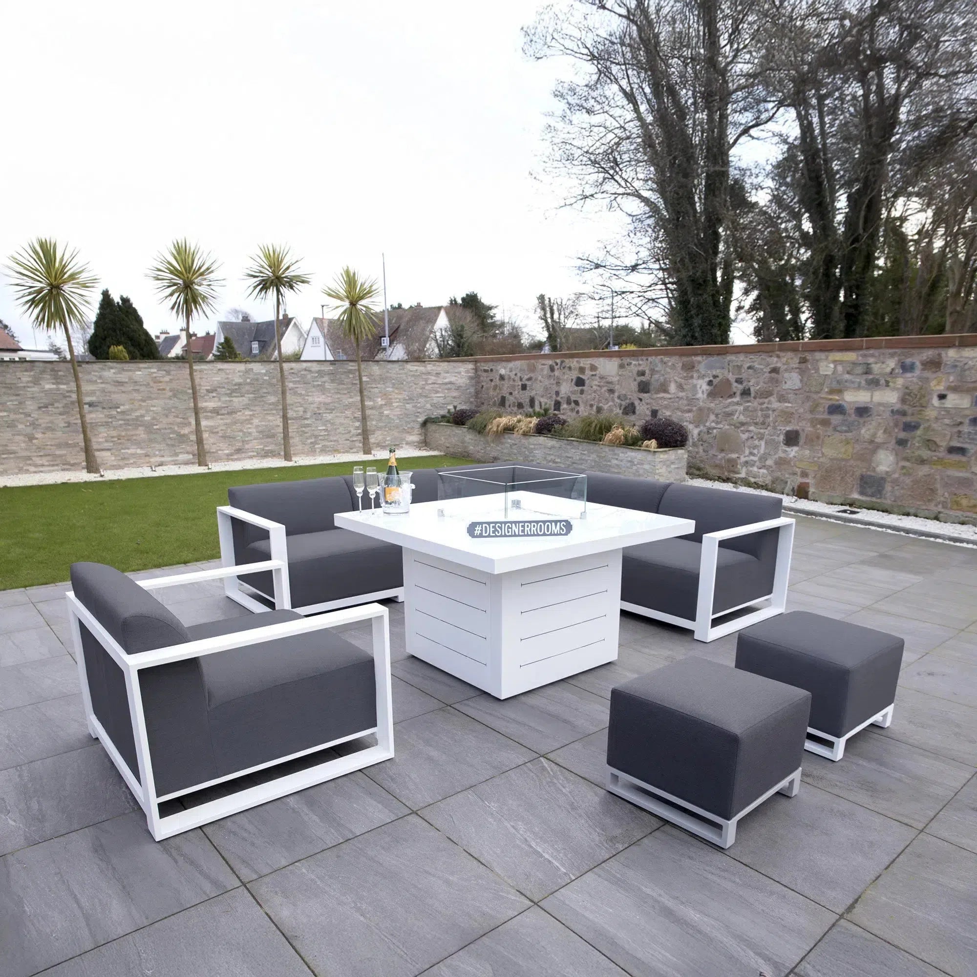 Riviera Outdoor Garden Set 23 - Dark Grey