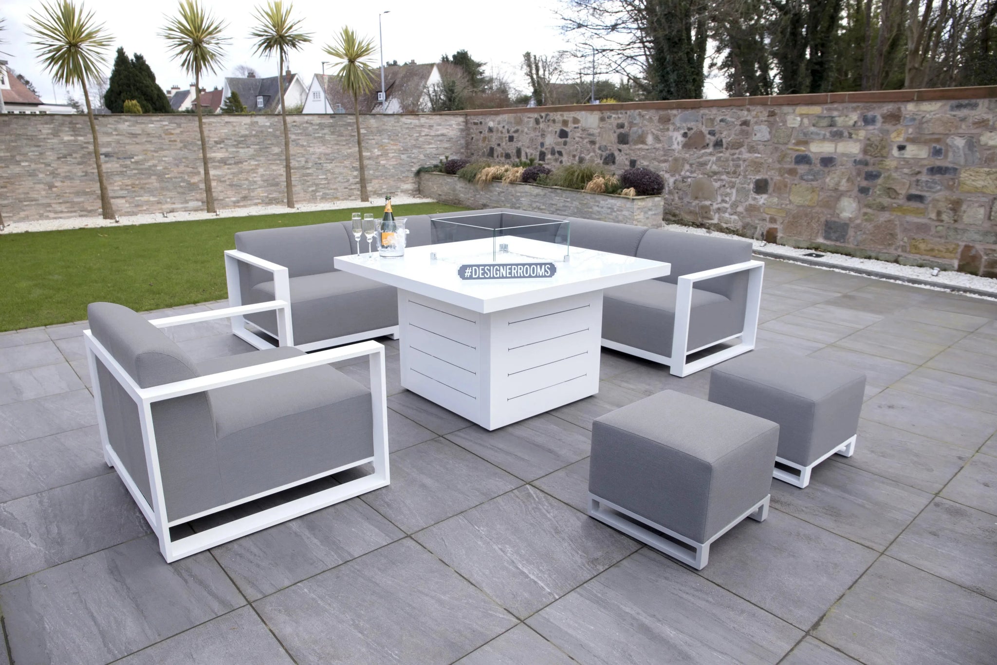 Riviera Outdoor Garden Set 23 - Light Grey