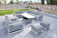 Riviera Outdoor Garden Set 5 - Light Grey