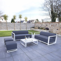 Riviera Outdoor Garden Set 7 - Dark Grey