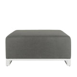 Riviera Retreat Garden Chaise Section - Light Grey