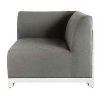 Riviera Retreat Garden Corner Chair - Light Grey