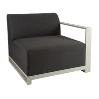 Riviera Retreat Garden Left and Right Arm Chair - Dark Grey