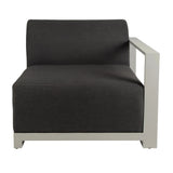 Riviera Retreat Garden Left and Right Arm Chair - Dark Grey