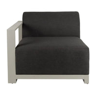 Riviera Retreat Garden Left and Right Arm Chair - Dark Grey