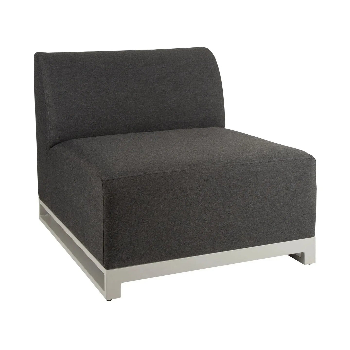 Riviera Retreat Garden Middle Chair - Dark Grey