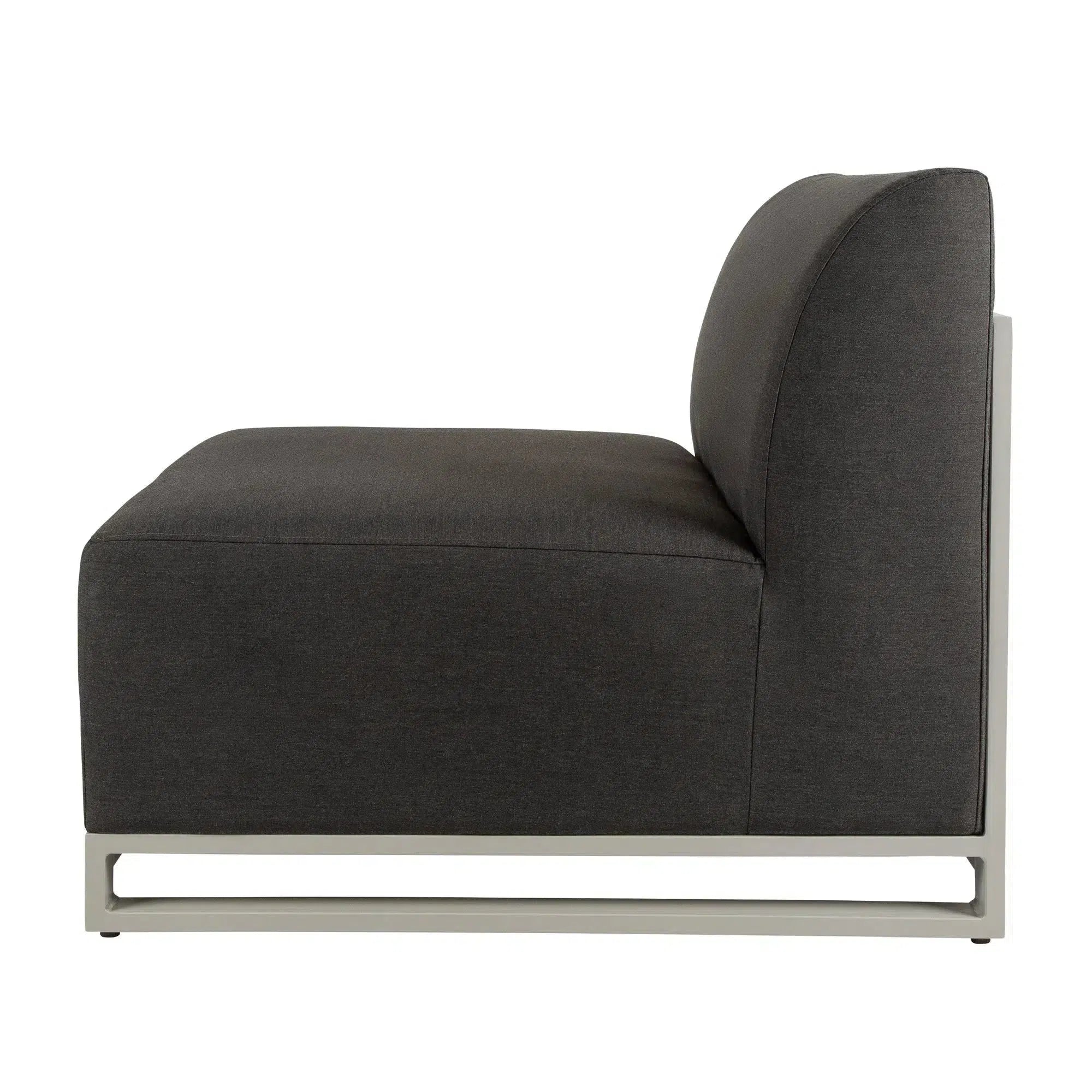 Riviera Retreat Garden Middle Chair - Dark Grey