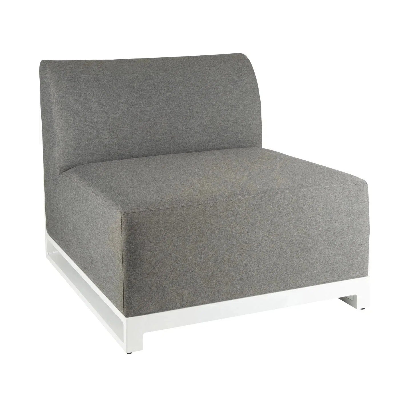 Riviera Retreat Garden Middle Chair - Light Grey