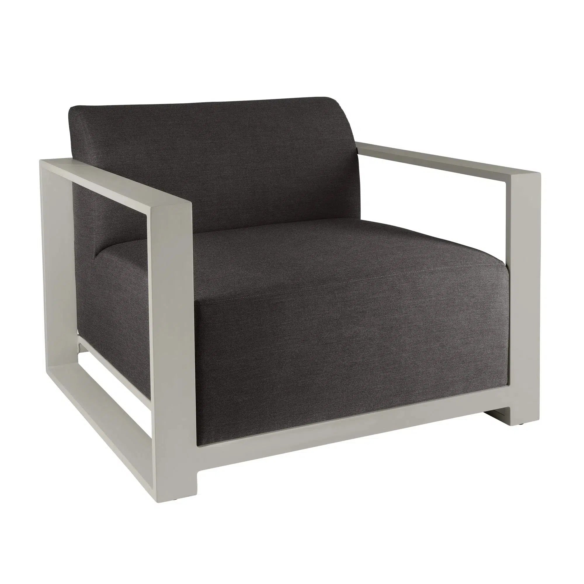 Riviera Retreat Garden Single Arm Chair - Dark Grey