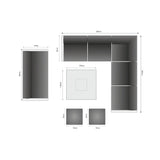 Riviera Retreat Outdoor Garden Set 1 - Light Grey