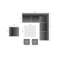 Riviera Retreat Outdoor Garden Set 11 - Light Grey